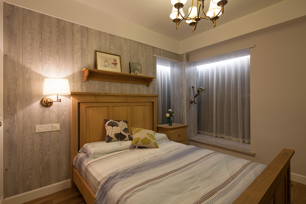 新乡星湖花园113平米混搭装修风格设计效果图