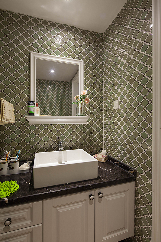 新乡星湖花园113平米混搭装修风格设计效果图