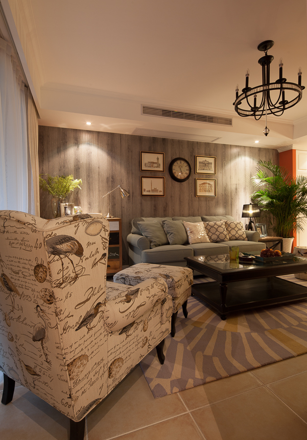 烟台祥隆理想城123平简约装修风格效果图