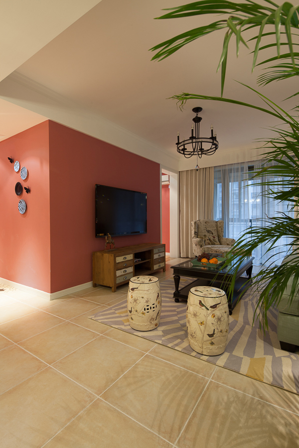 烟台祥隆理想城123平简约装修风格效果图