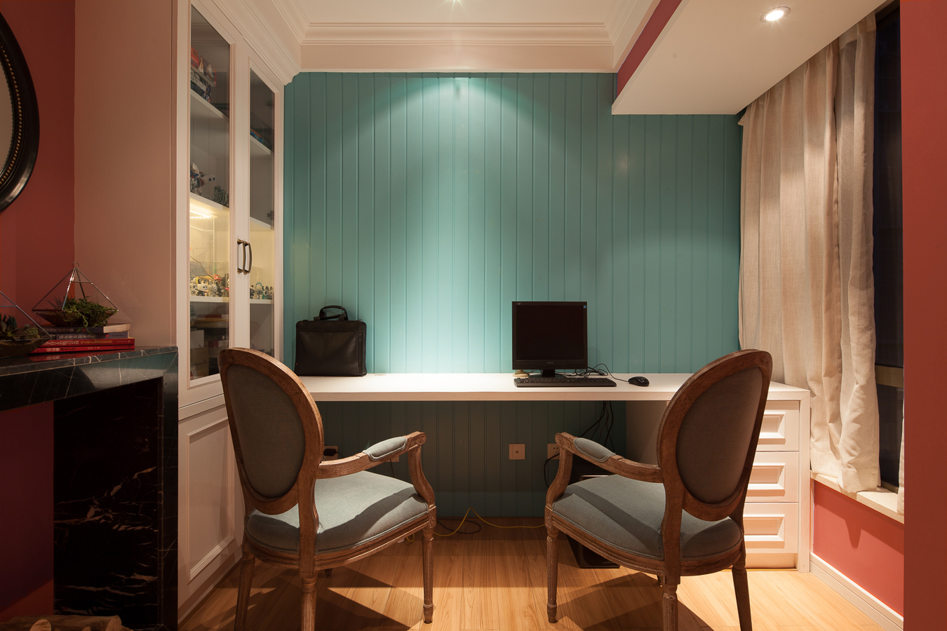 烟台祥隆理想城123平简约装修风格效果图