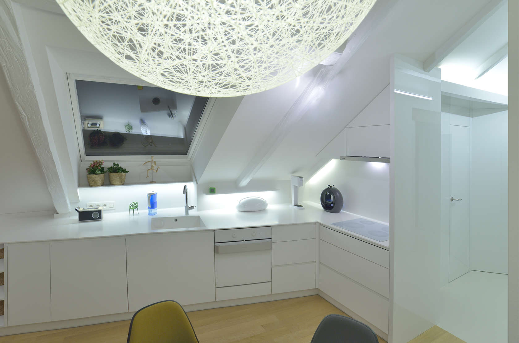 威海保利凯旋公馆loft北欧装修风格设计效果图