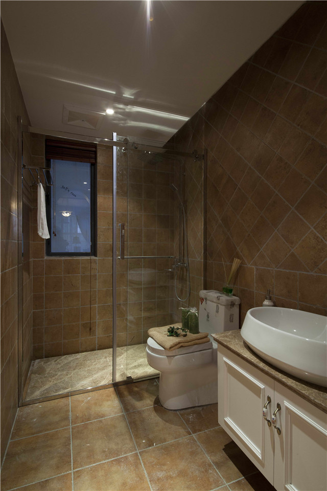 秦皇岛宏扬铂郡120平美式装修效果图