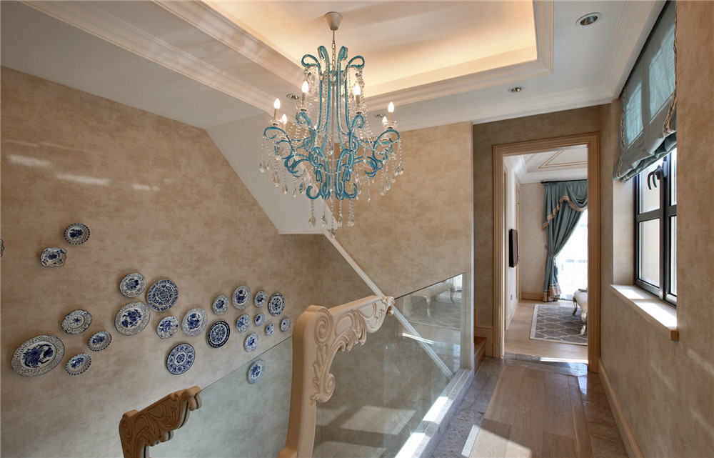 洛阳亚威金地苑100平法式装修效果图