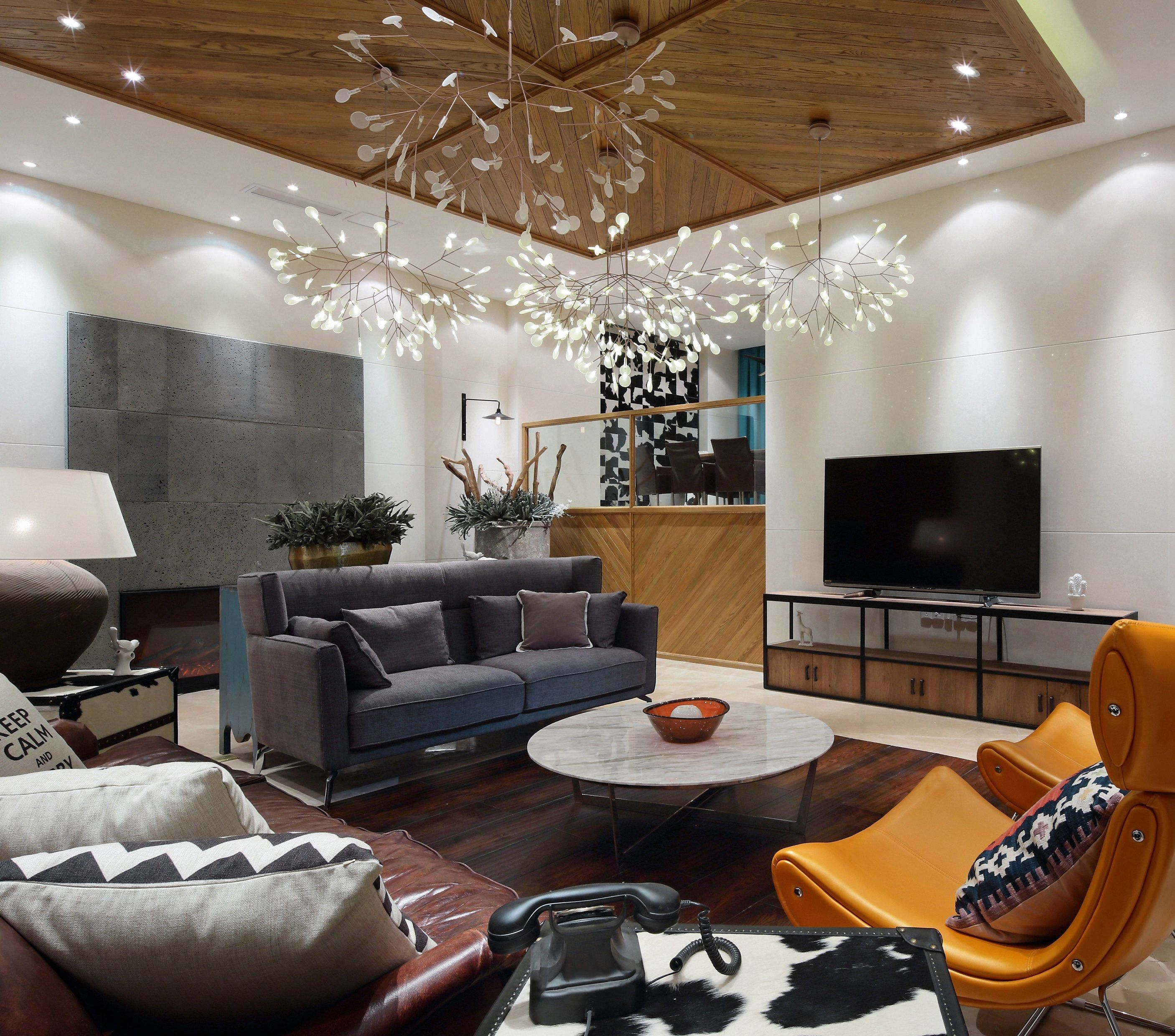 济南三箭如意苑175平4室装修效果图