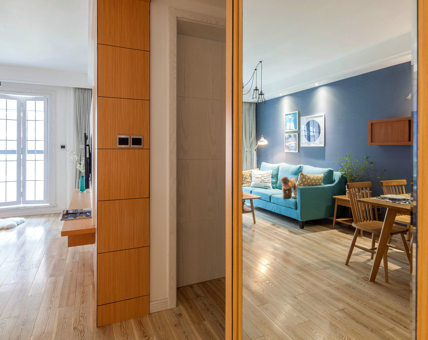 合肥美晨雅阁家装95平简约风装修效果图