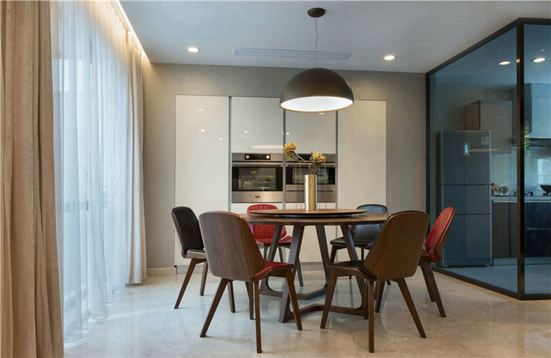 临沂安宇花苑133平米现代简约风格设计装修效果图