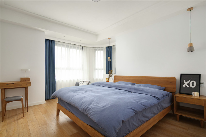 北海蓝色海岸国际家园54平米北欧风格设计装修效果图