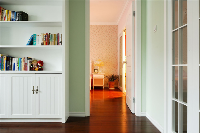 116平米田园风格设计装修效果图