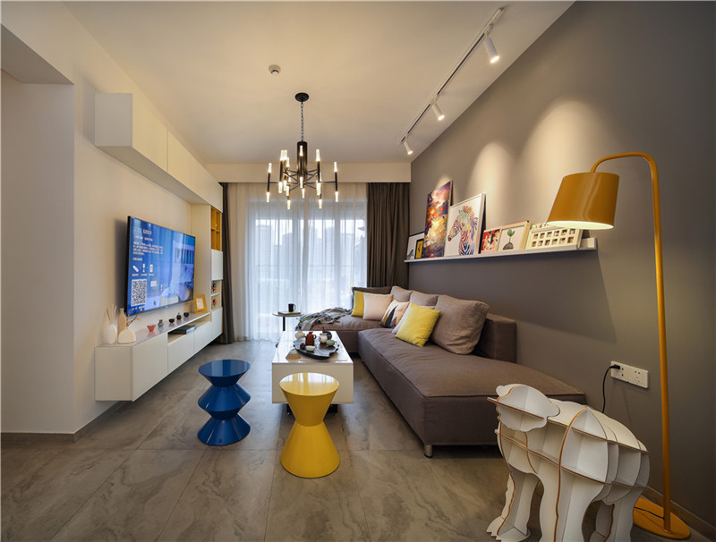 140平米现代简约风格设计装修效果图