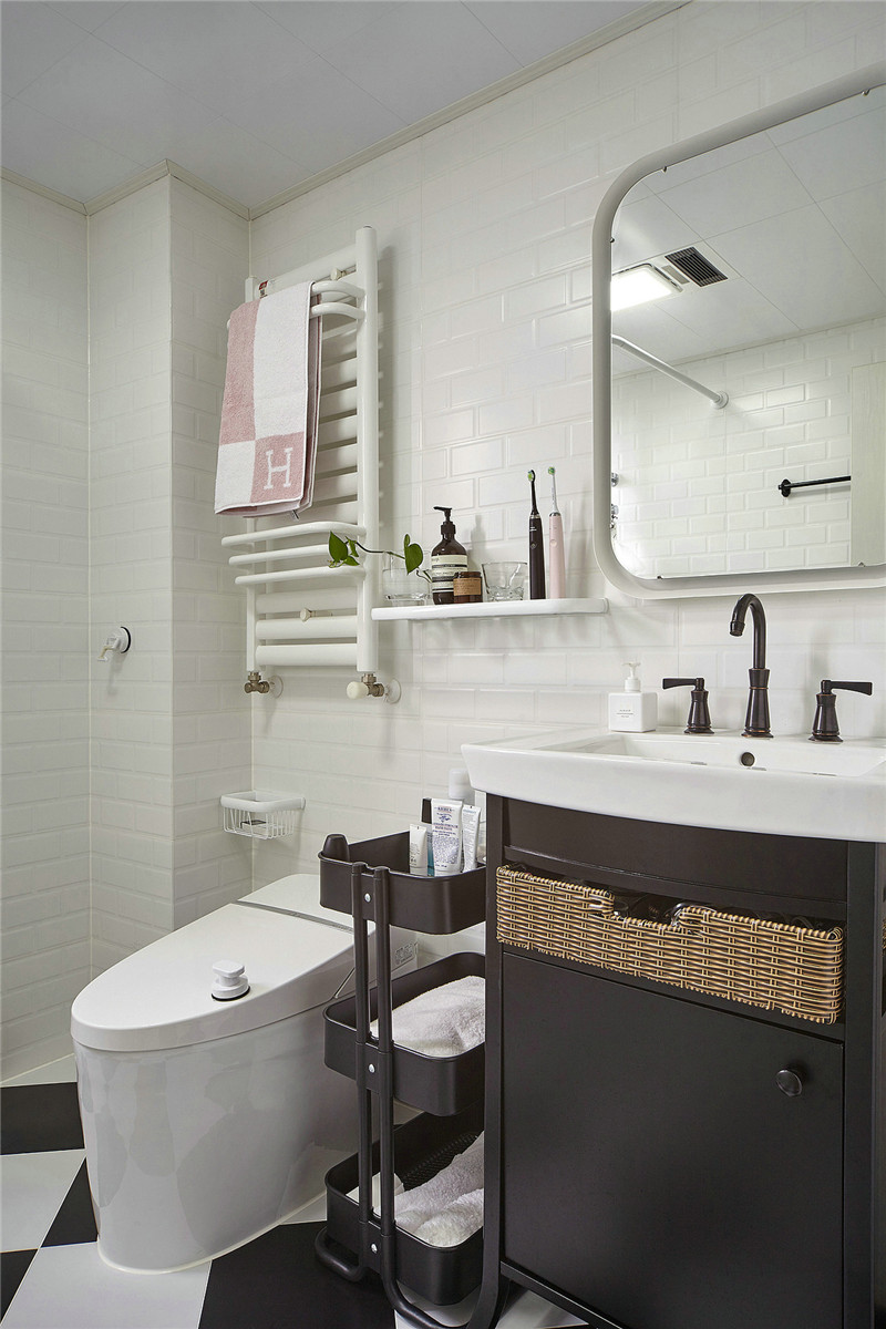 69平米北欧风格设计装修效果图