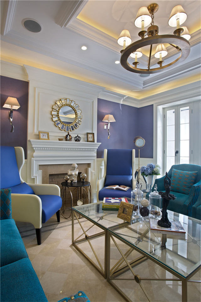 122平米简美风格装修效果图