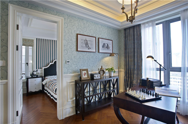 122平米简美风格装修效果图