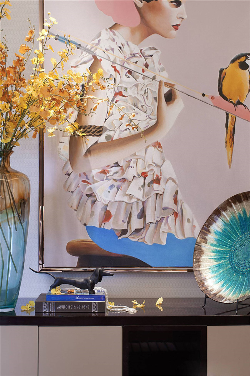 乌鲁木齐广汇香缇雅境 160平米简美设计装修效果图