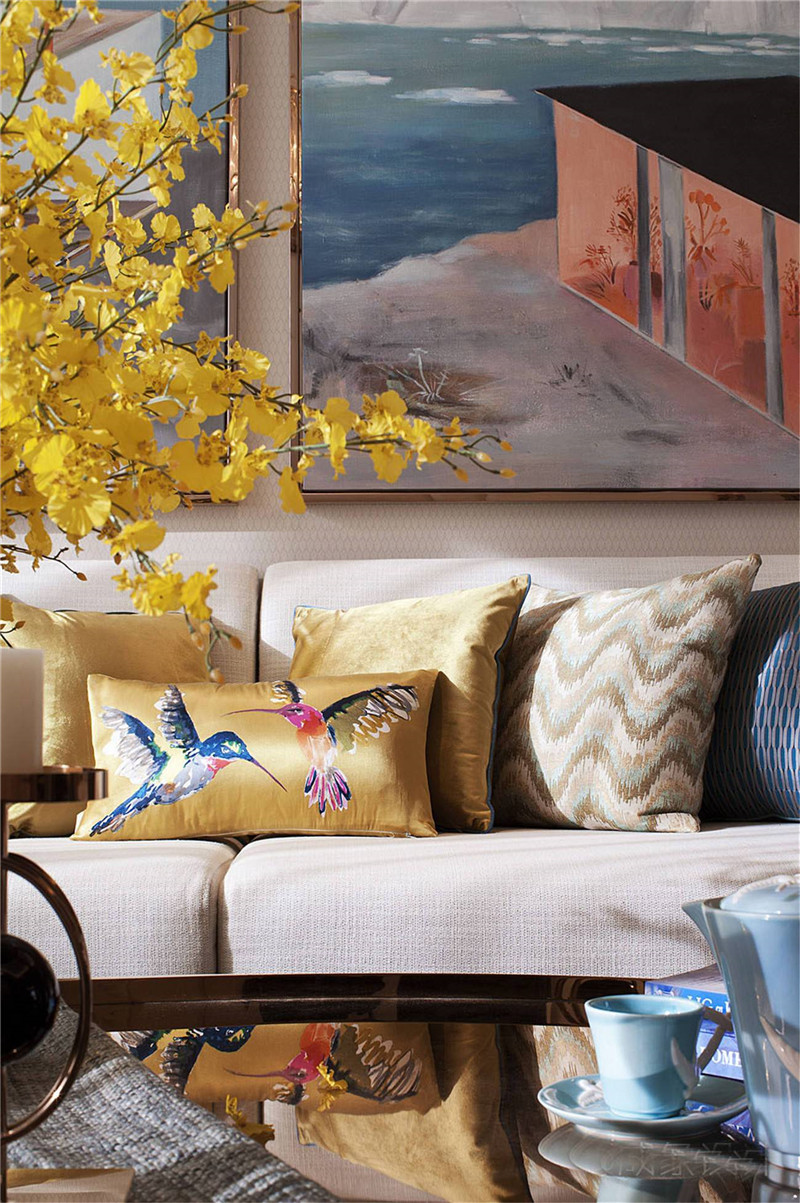 乌鲁木齐广汇香缇雅境 160平米简美设计装修效果图