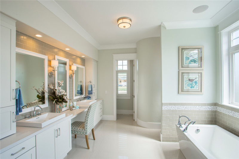 贵阳都市阳光152平米田园风格设计装修效果图