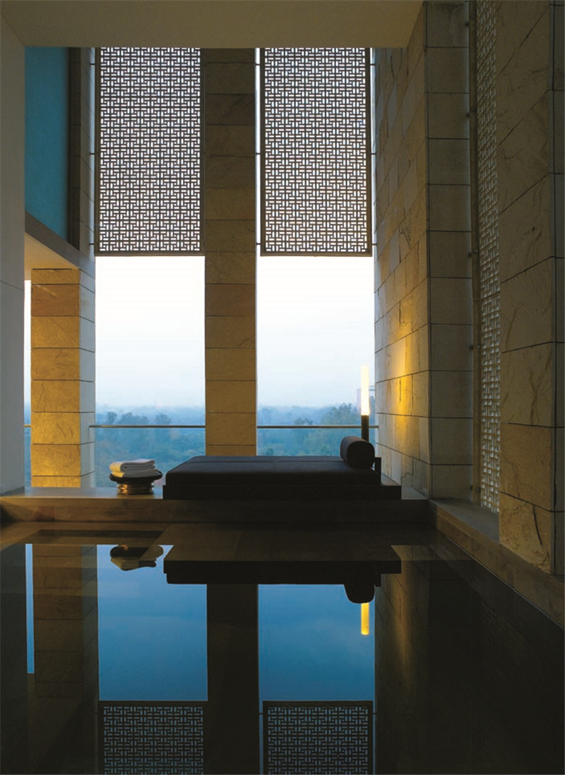 郑州现代风格酒店SPA美容会所设计装修效果图