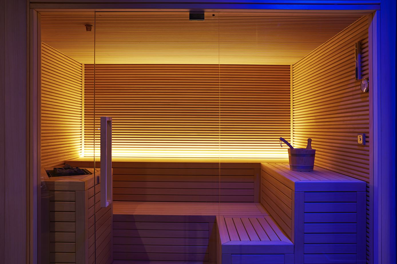 台州现代风格设计酒店美容SPA会所装修效果图