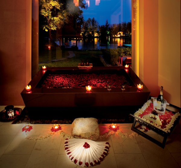 青岛东南亚风格设计酒店美容SPA会所装修效果图