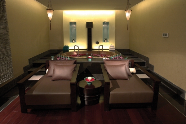 青岛东南亚风格设计酒店美容SPA会所装修效果图