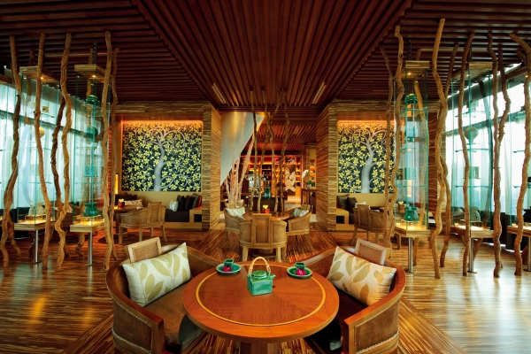 青岛东南亚风格设计酒店美容SPA会所装修效果图