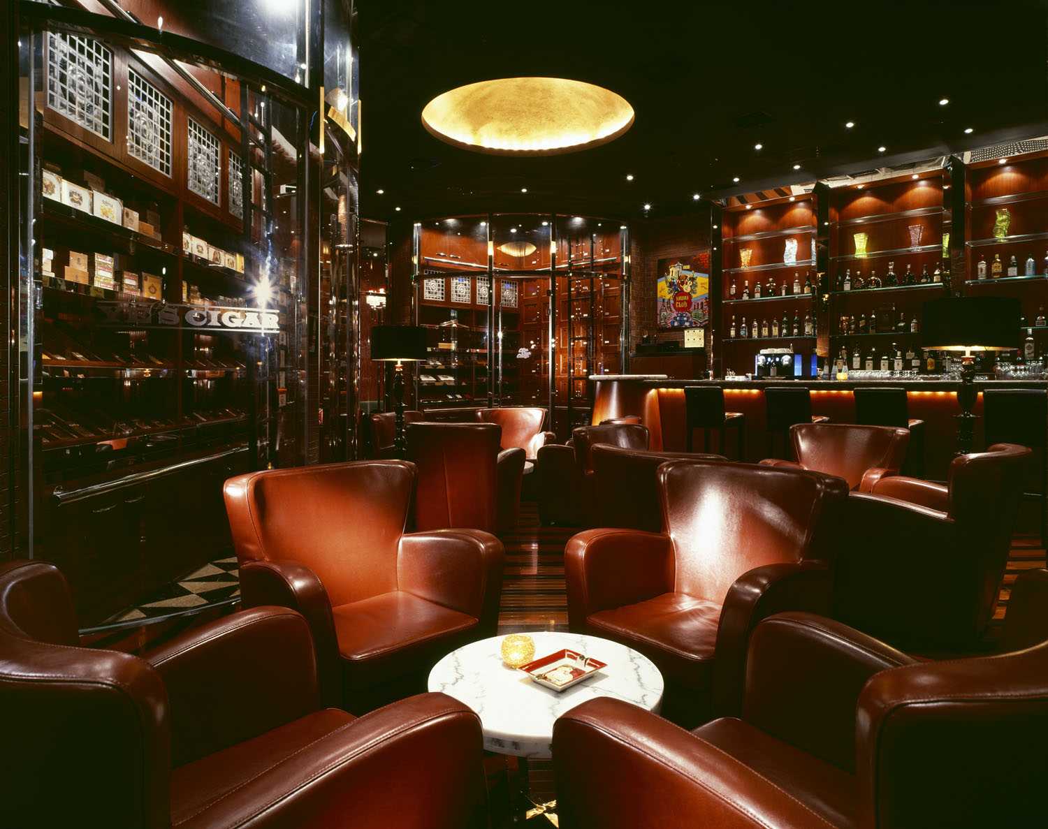 广州轻奢复古风格设计KTV酒吧娱乐会所装修效果图