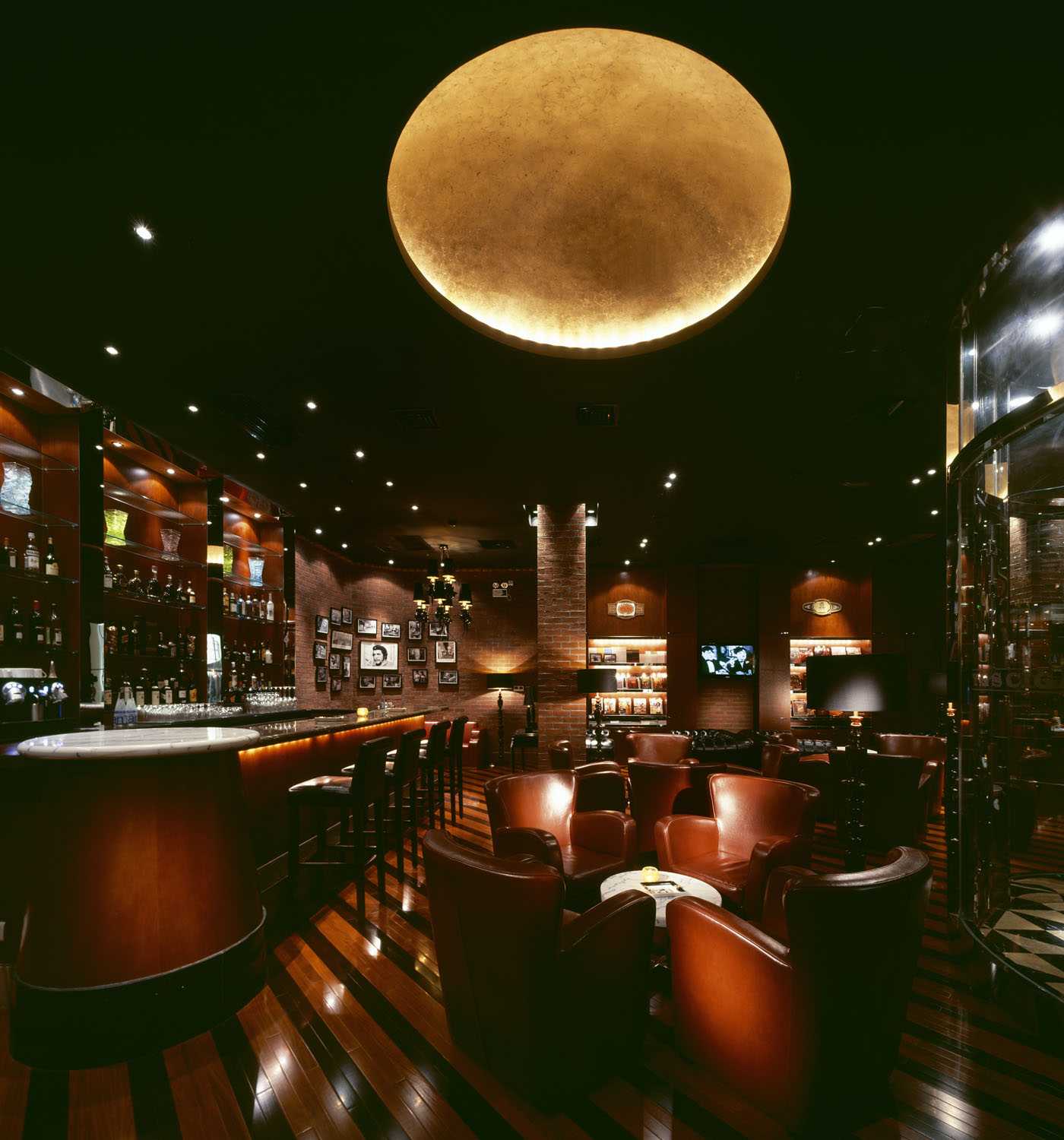 广州轻奢复古风格设计KTV酒吧娱乐会所装修效果图