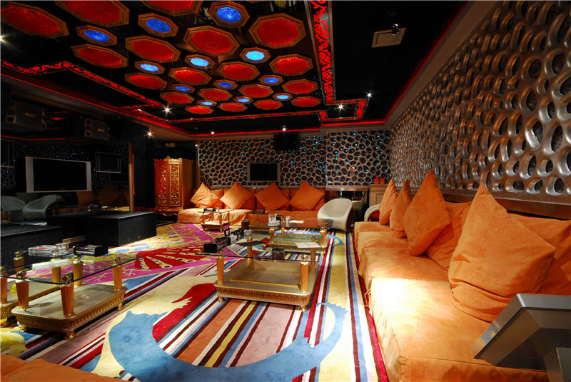 兰州混搭风格设计KTV酒吧娱乐会所装修效果图