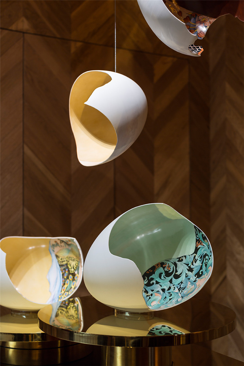 湖州现代风格西餐厅设计装修效果图