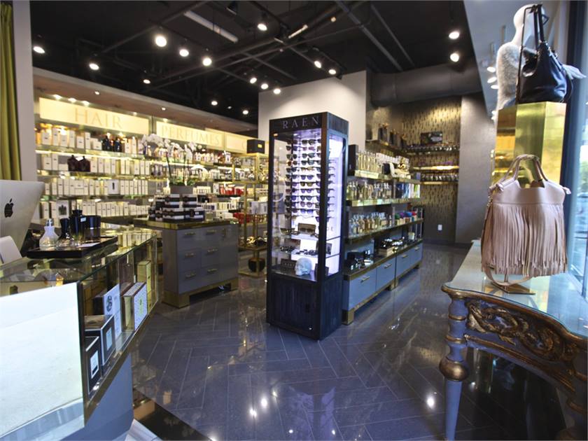 惠州现代风格美容美发店设计装修效果图