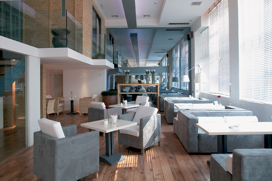 长春现代风格设计咖啡厅装修效果图