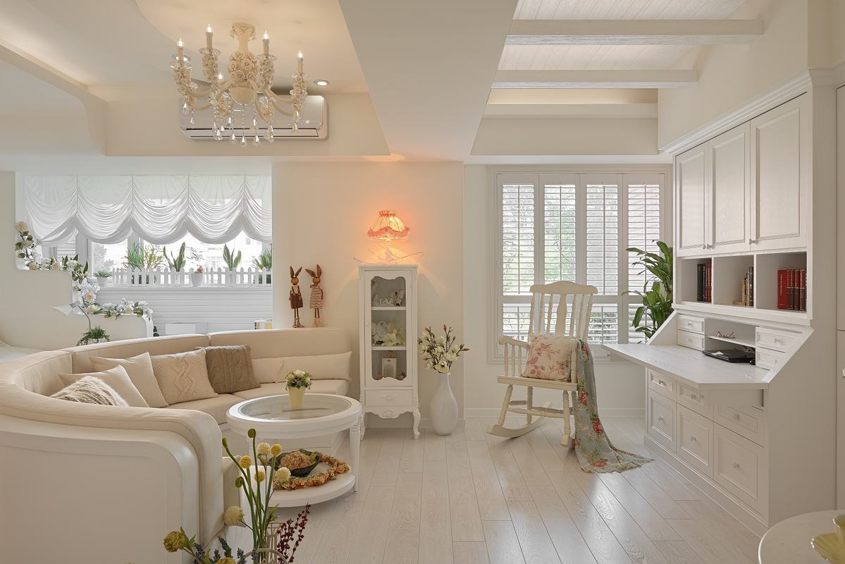 长春吉森漫桦林156平北欧装修效果设计图