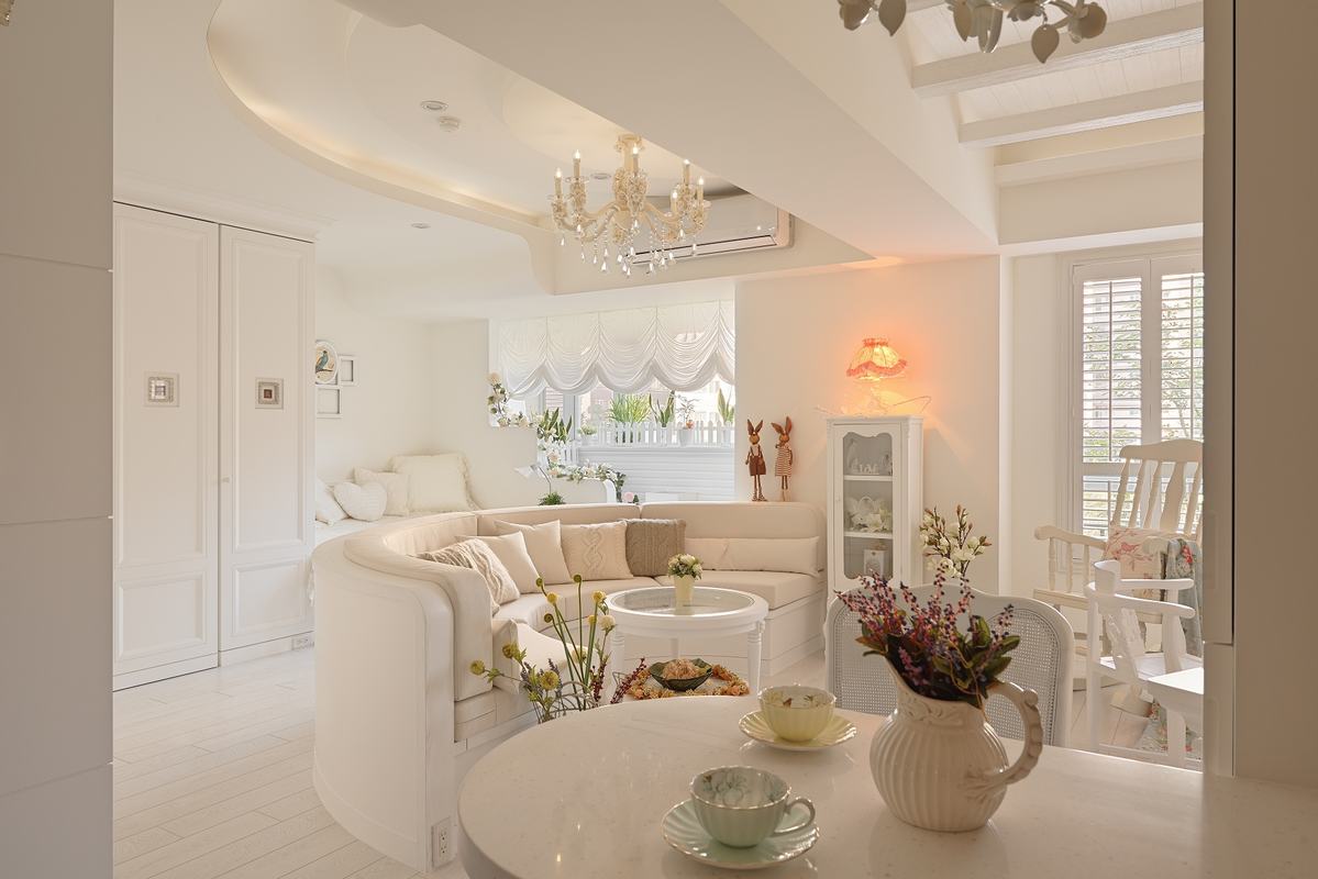 长春吉森漫桦林156平北欧装修效果设计图