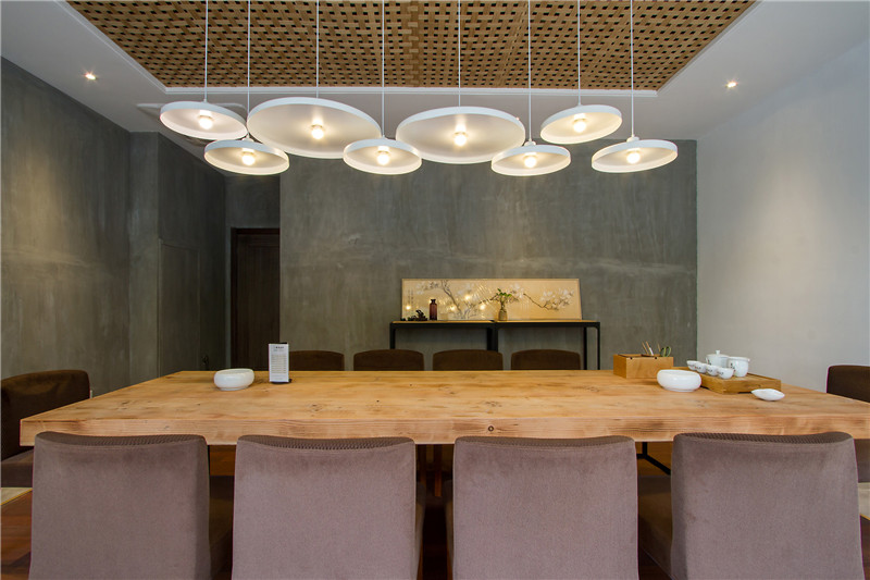 大理新中式风格设计茶楼会所装修效果图