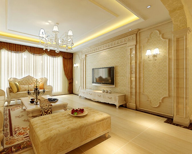 家庭装修之客厅吊顶