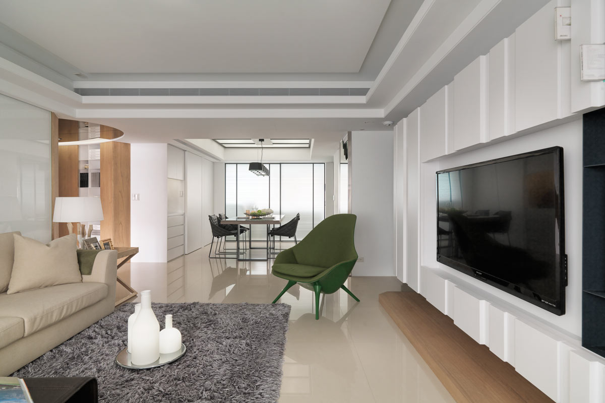 福州世茂上游墅西区160平大平米港式风装修效果图