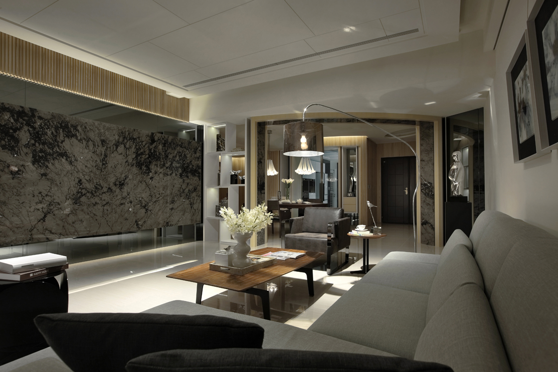 北京南口别墅200平米大平米别墅港式装修设计效果图