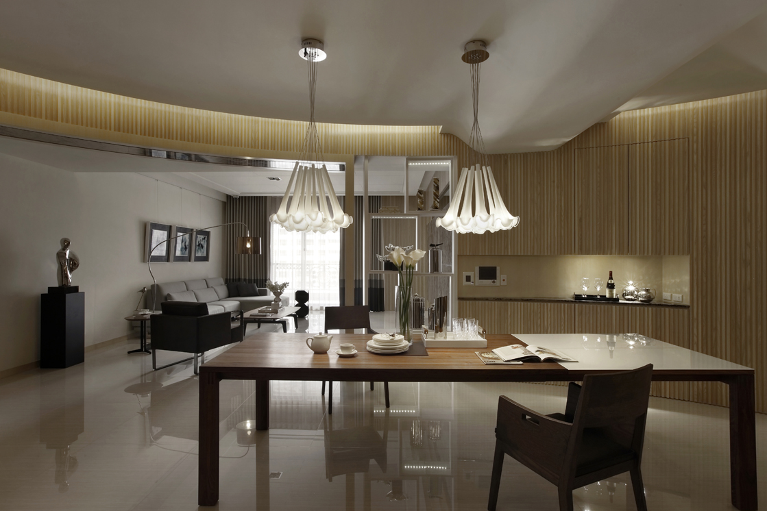 北京南口别墅200平米大平米别墅港式装修设计效果图