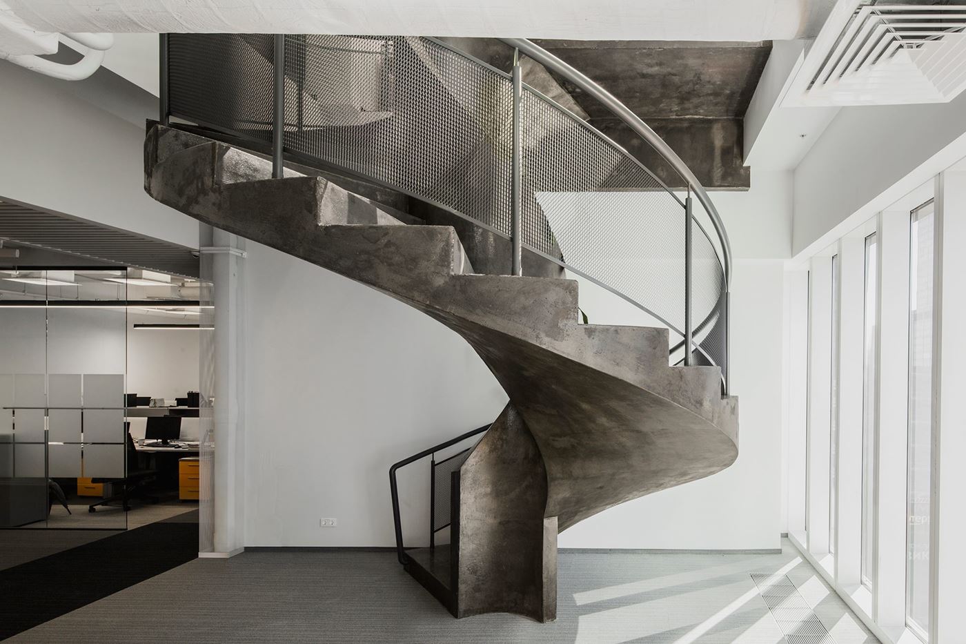 衡阳后现代风格办公室设计装修效果图