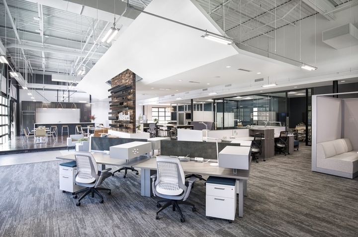 福州后现代风格办公室设计装修效果图