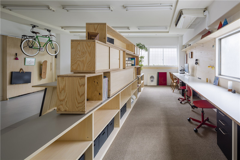 杭州宜家原木风格办公室设计装修效果图