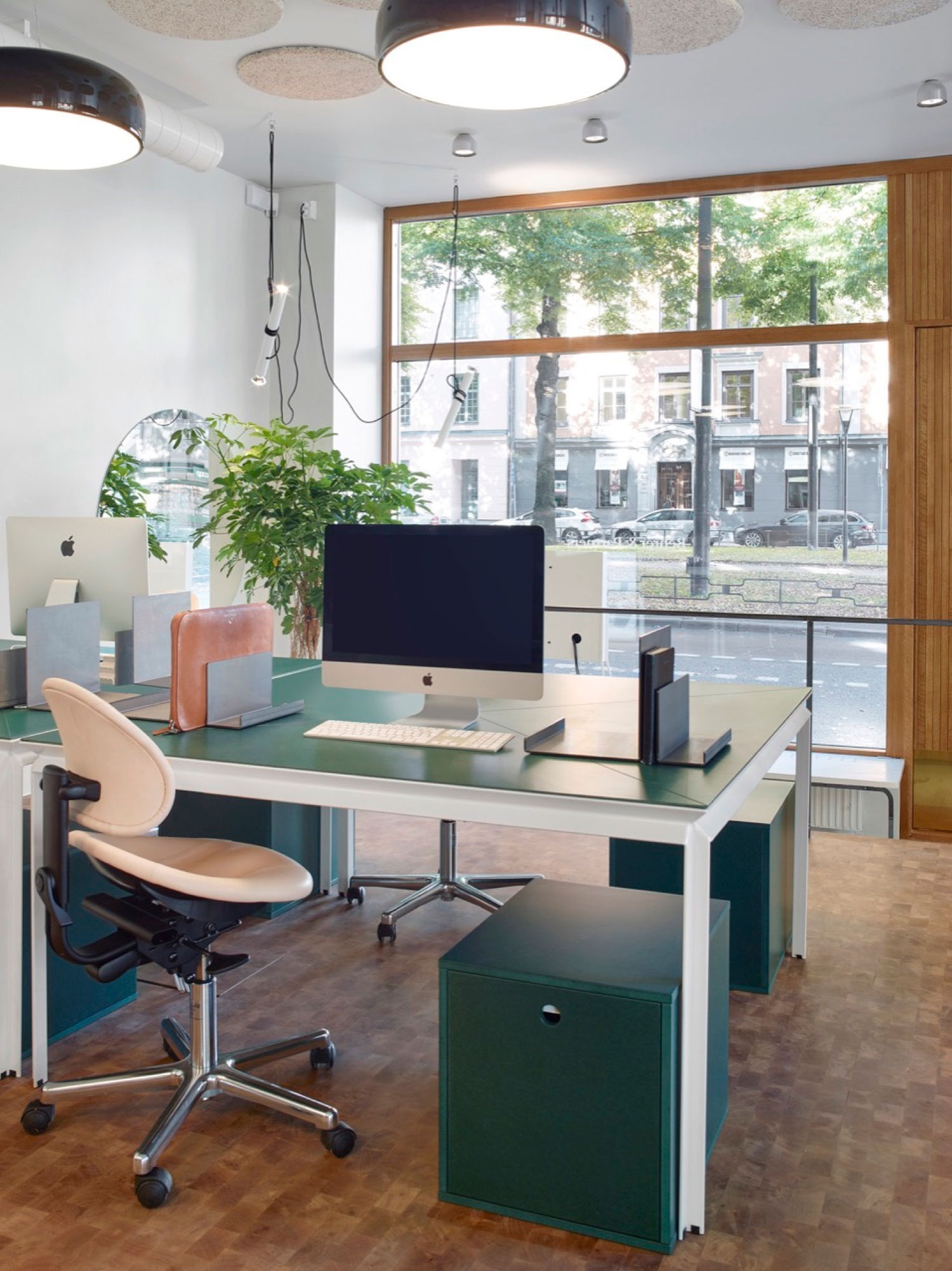 毕节现代简约风格办公室设计装修效果图