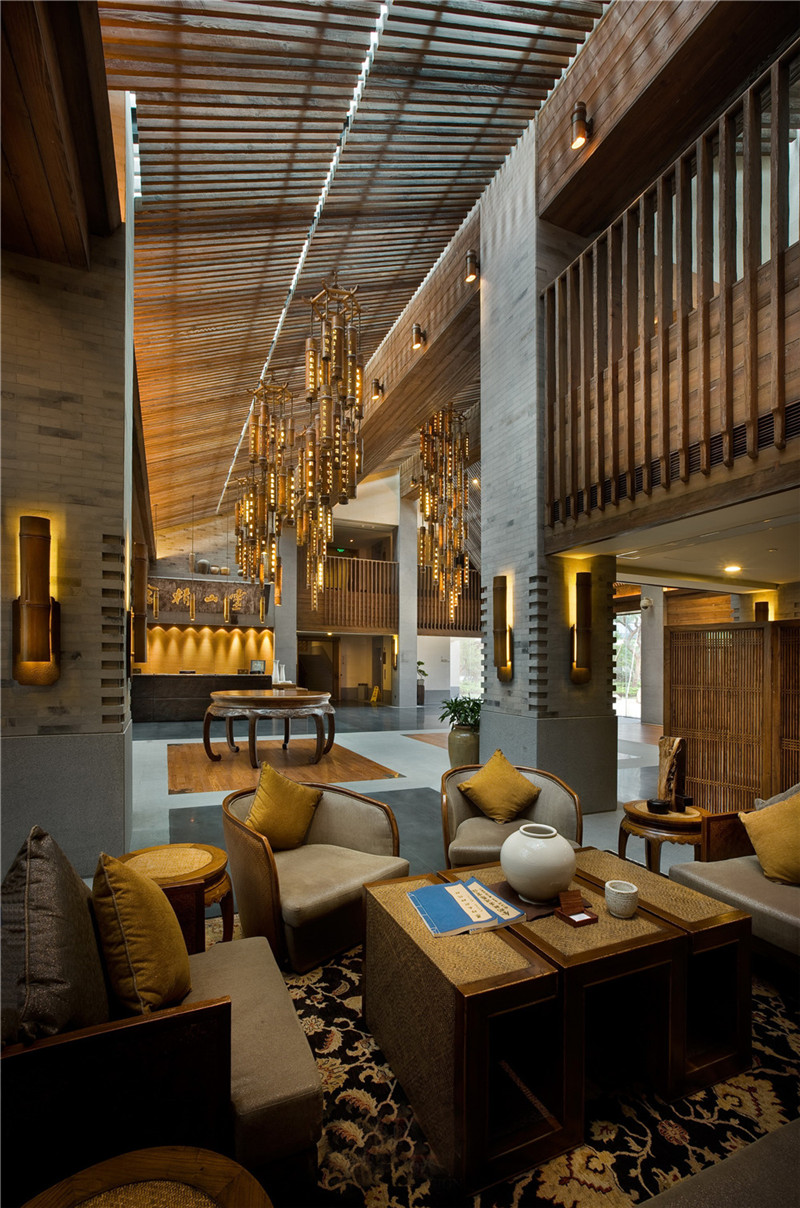 廊坊现代风格假日酒店设计装修效果图