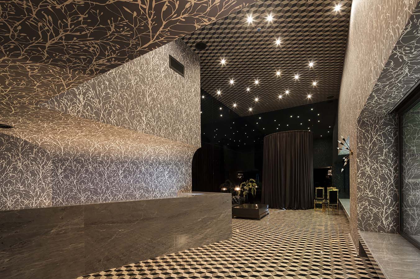 济南现代风格假日酒店设计装修效果图