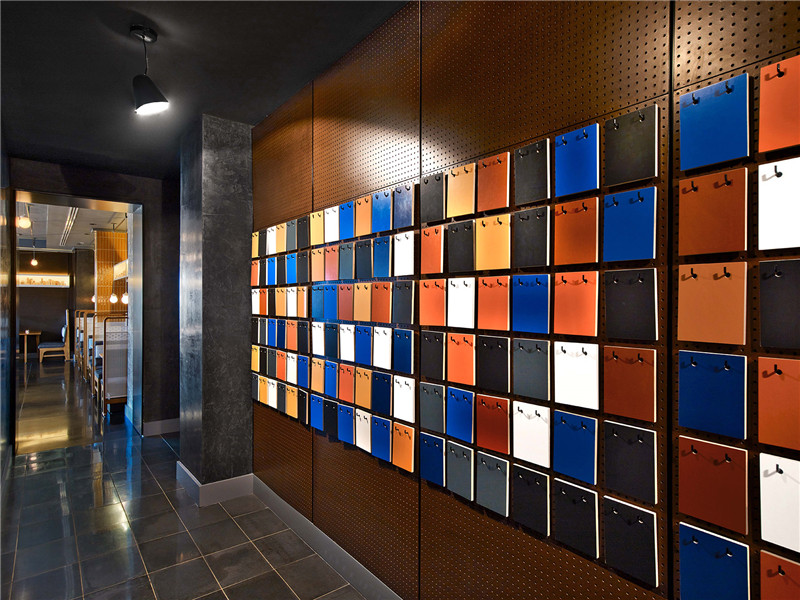 武汉现代风格主题快捷酒店设计装修效果图