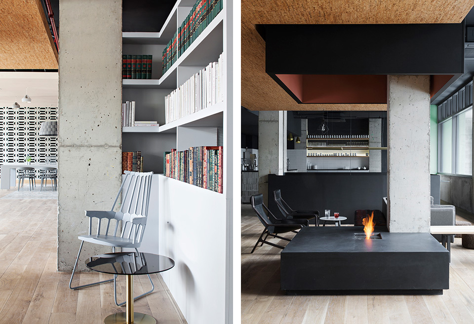 南京工业风格快捷酒店设计装修效果图