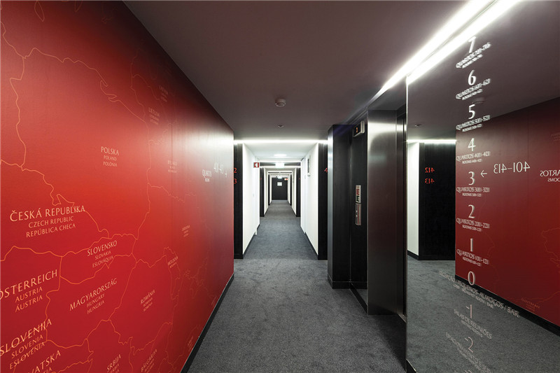 兰州现代风格快捷酒店设计装修效果图