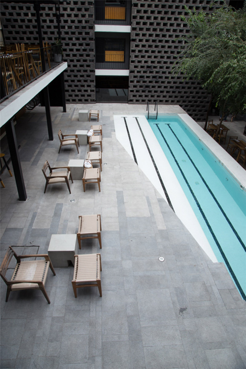 昆明现代风格休闲假日酒店设计装修效果图