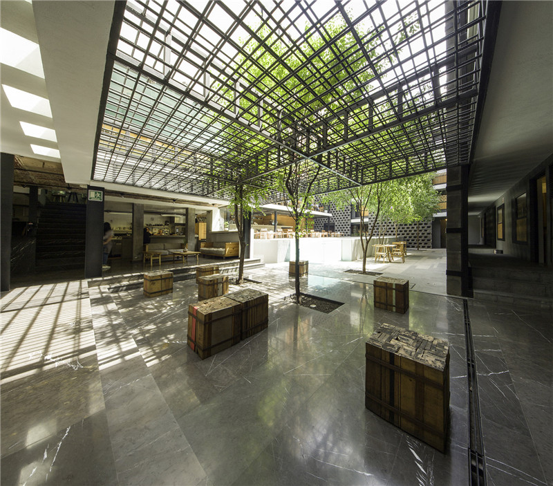 昆明现代风格休闲假日酒店设计装修效果图