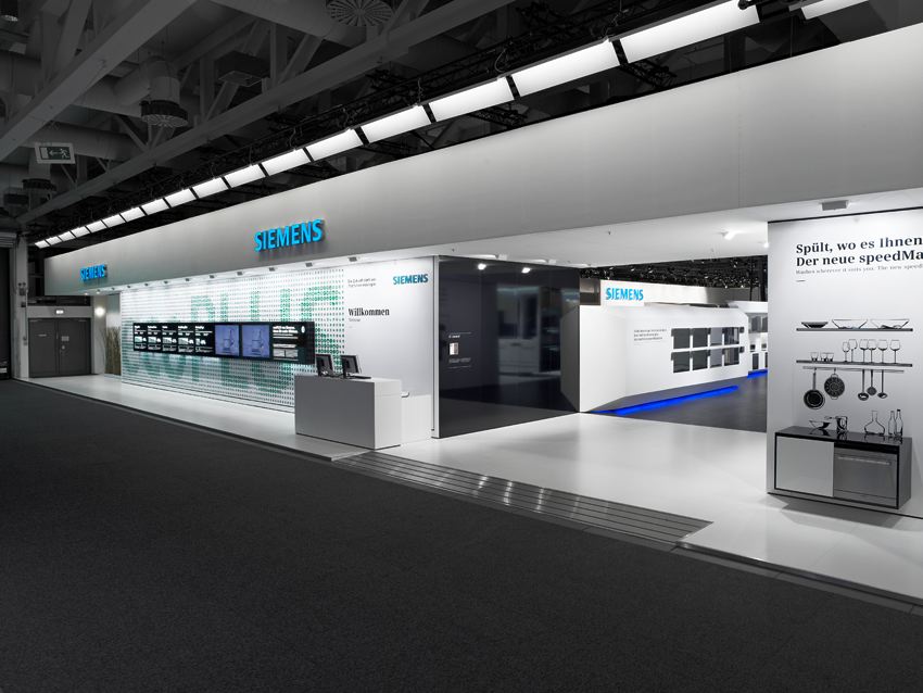 保定现代风格电子产品展示中心设计装修效果图